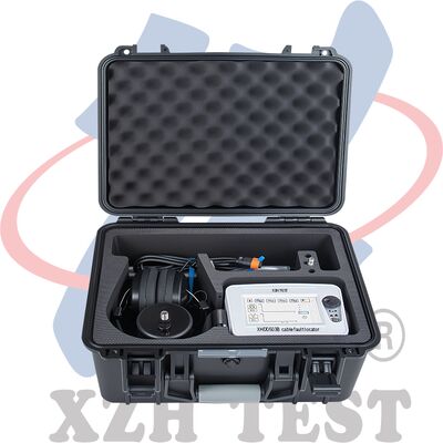 Localizzatore di guasti cavi sotterranei con puntamento acustico-magnetico e sincronizzazione