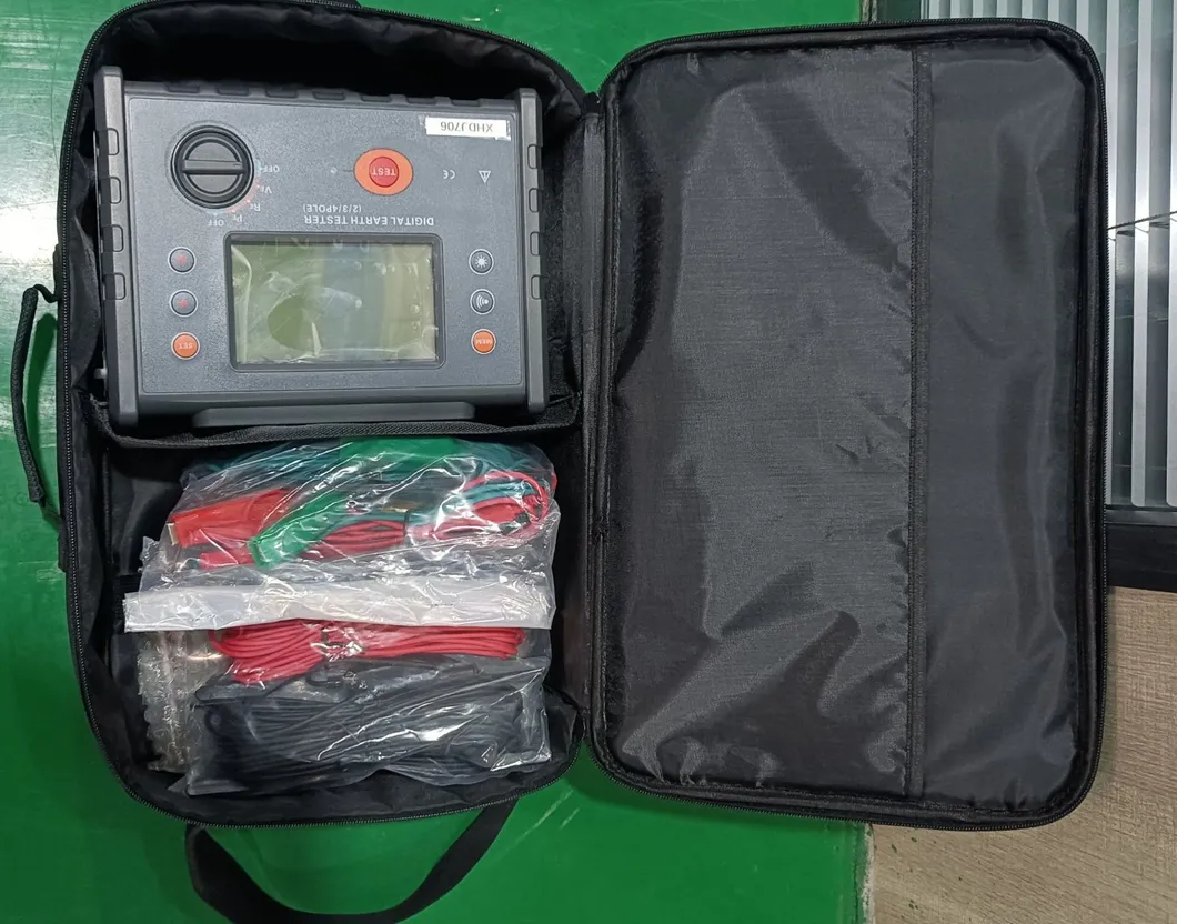 XHDJ706 Tester di resistenza al terreno per la misurazione precisa della resistenza al terreno 3