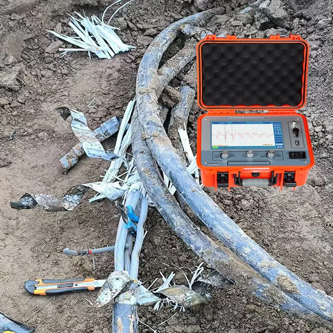 Immediatamente rileva la distanza di errore del tester del cavo sotterraneo 4