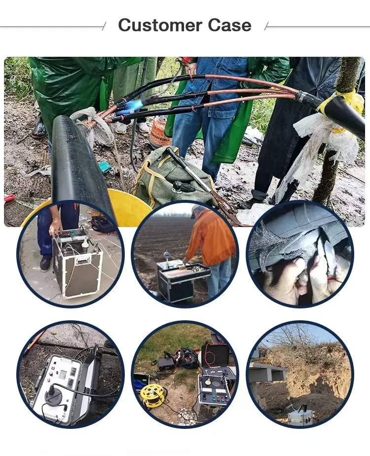 Localizzatore di guasti cavi sotterranei con puntamento acustico-magnetico e sincronizzazione 11