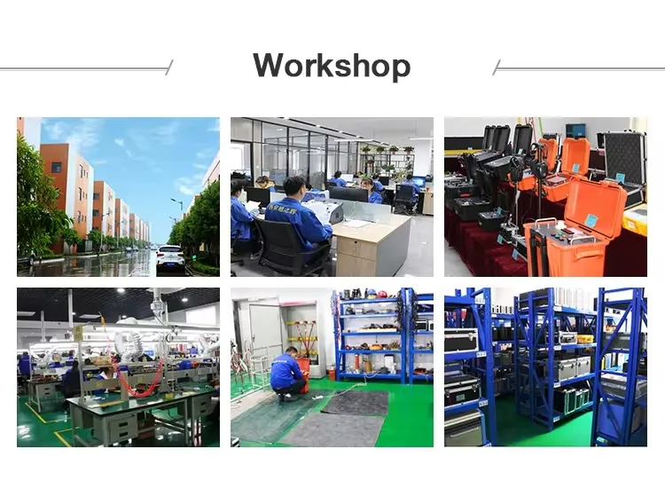 Xhdd503c Fabbrica di produzione Sincronizzazione acustico-magnetica Cable sotterraneo difetto pinpointer localizzatore 7