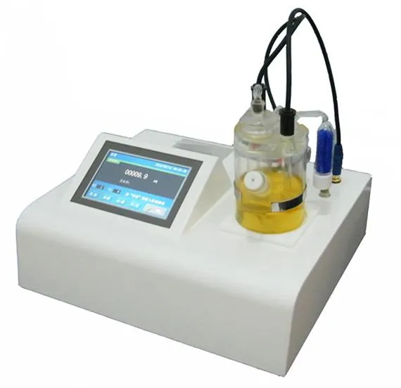 Trace Moisture Meter Karl Fischer Microcoulometrico Bianco Personalizzato 0