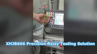 Test avanzati del calibratore di protezione relè XHJB666